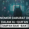 nomor darurat di dalam alquran