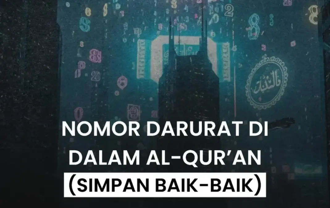 nomor darurat di dalam alquran