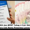 pencairan bansos di jatibarang indramayu