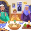 Ilustrasi berbuka puasa