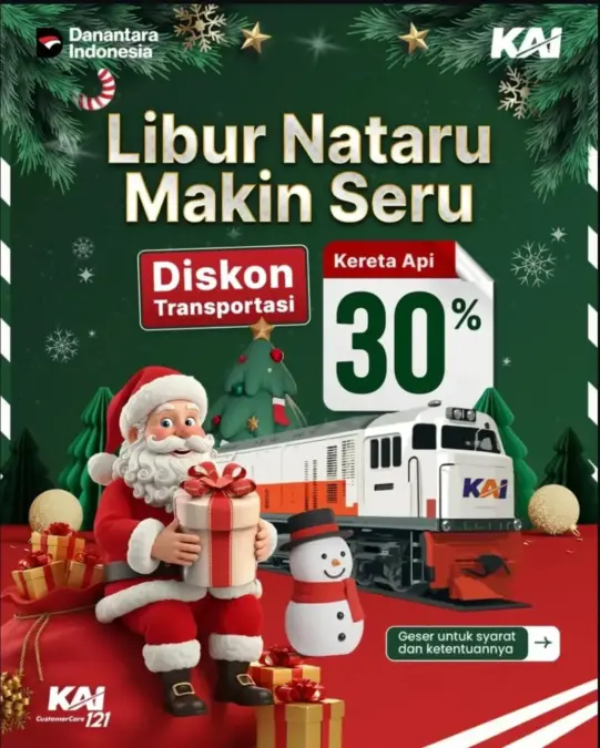 Diskon Tiket Kereta Api