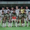 Foto Timnas Indonesia U-23 Sesaat sebelum menghadapi India.