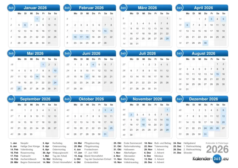 Kalender 2026 Libur Nasional