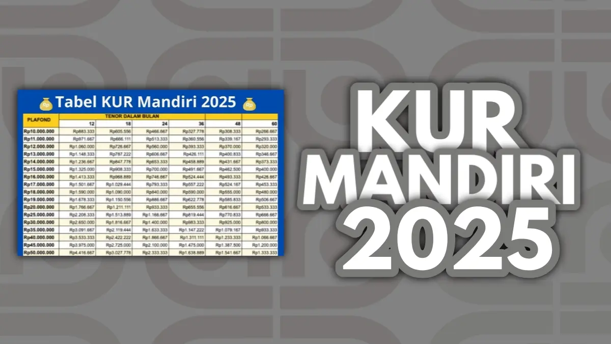 Persyaratan KUR Mandiri 2025 Membantu UMKM Mendapatkan Modal Lebih Cepat kur mandiri 2025