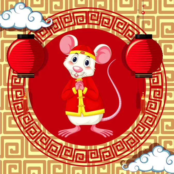 Ilustrasi Shio Tikus. Foto: Freepik - mimbarjumat.com