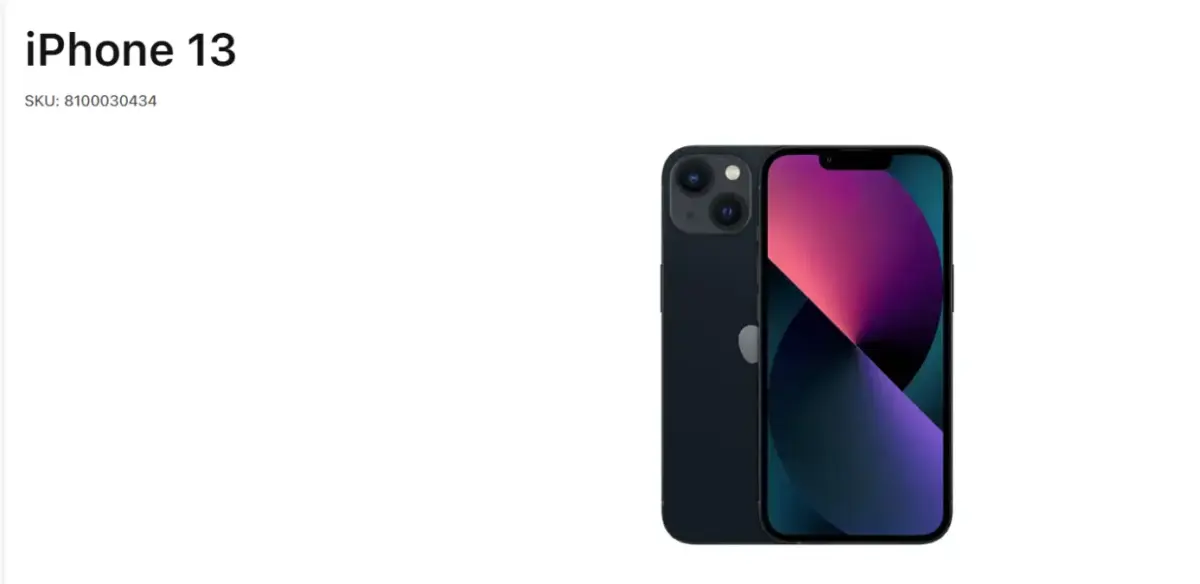 Harga Iphone 13 Terbaru