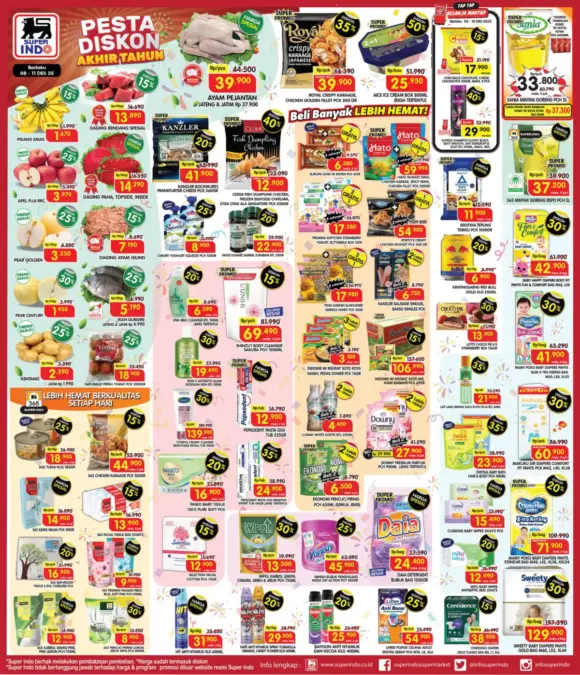 Promo Superindo Desember 2025 : Pesta Diskon Akhir Tahun Periode 8 Hingga 11 Promo Superindo Desember 2025