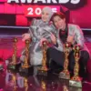 Puncak Indonesian Dangdut Awards 2025: Leslar Family Panen Piala Kemenangan