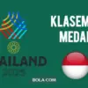 perolehan medali indonesia sea games 2025