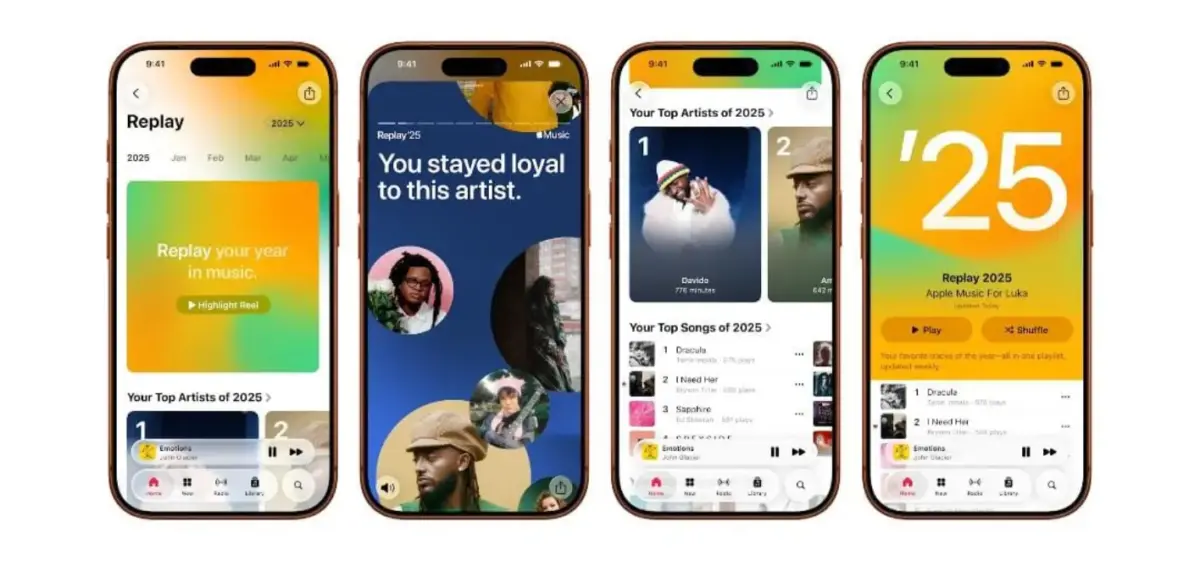 Apple Music Replay 2025