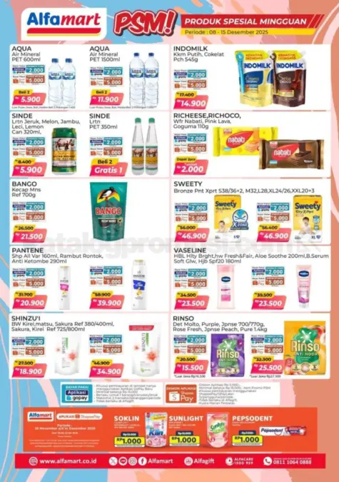 Semua Bisa Hemat Lewat Promo PSM Alfamart! Katalog Promosi Alfamart Periode 8-15 Desember 2025